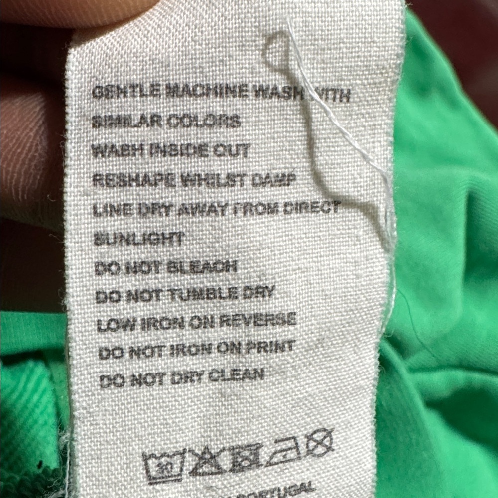 DUA LIPA PANGAIA X FUTURE NOSTALGIA Vibrant Green Crew Neck Sweater - Picture 8 of 10